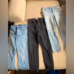 Agolde jeans and Citizens of Humanity jeans